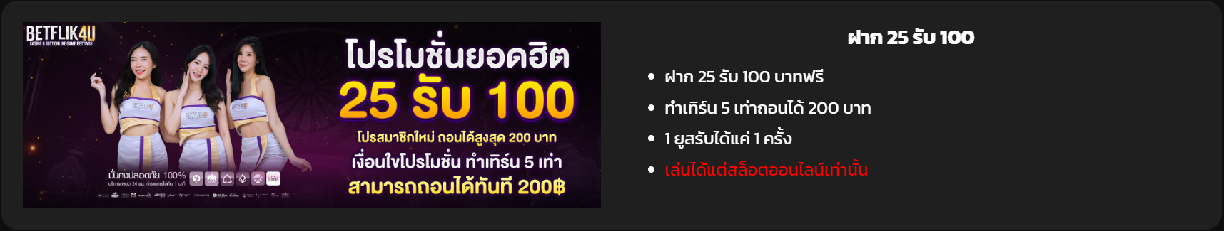 โปรโมชั่นยอดฮิต 02 Promo